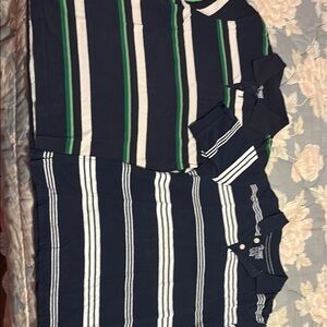 2 Blue Polo Shirts (Size Large 10/12) - Children’s Place